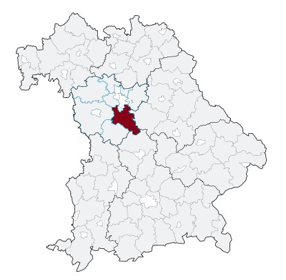 Der Landkreis mit seinen Gemeinden