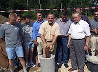 Grundsteinlegung 19.06.2002